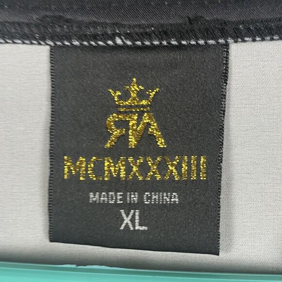 Men's XL Japanese Crane & Plum Blossom Aloha Kimono Hawaiian Style Button Down - Picture 5 of 10